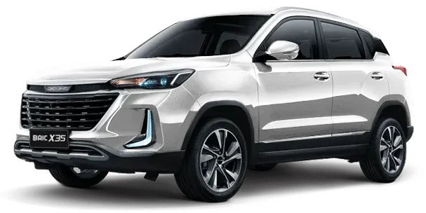 Баннер BAIC X35