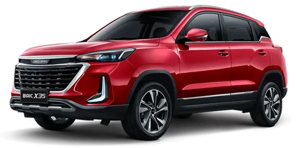 Баннер BAIC X35
